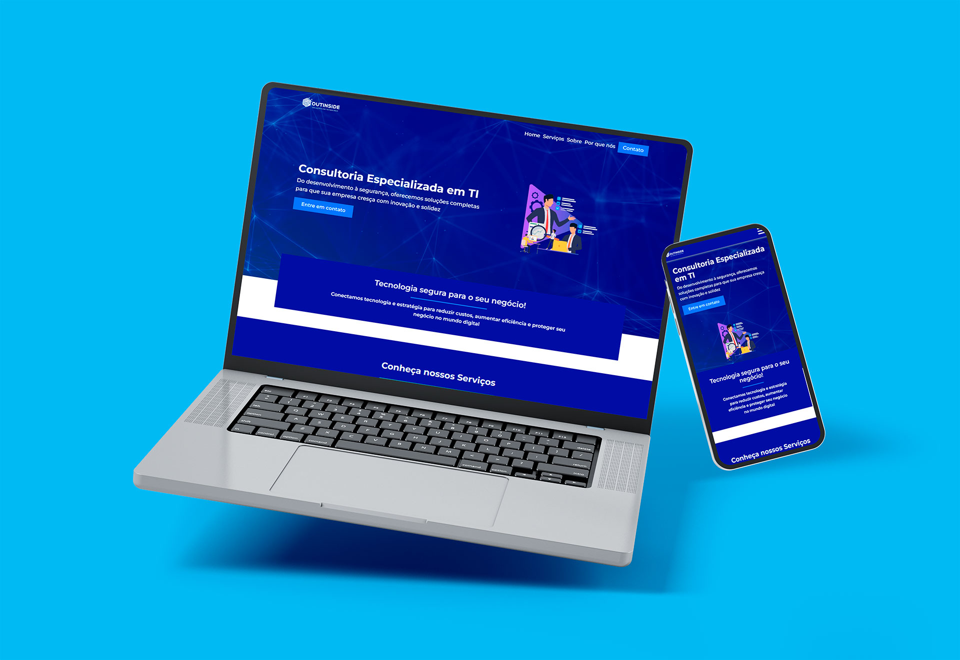 Portfolio website OutInside